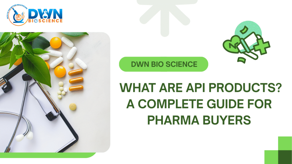 What Are API Products? A Complete Guide for Pharma Buyers